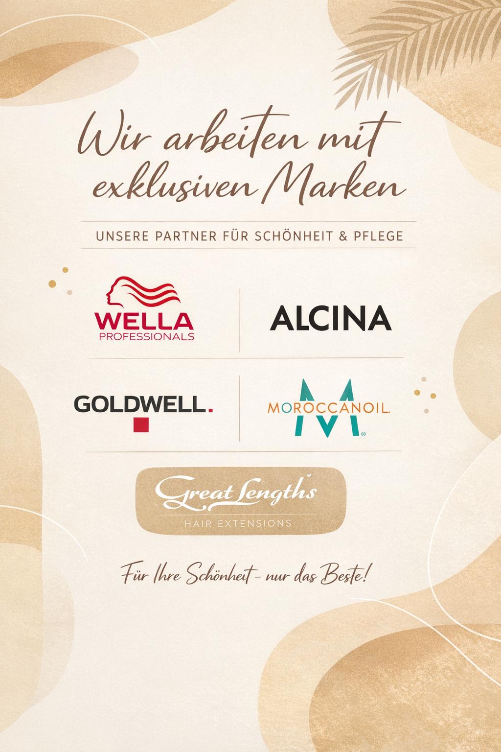 wir arbeiten mit exklusiven marken